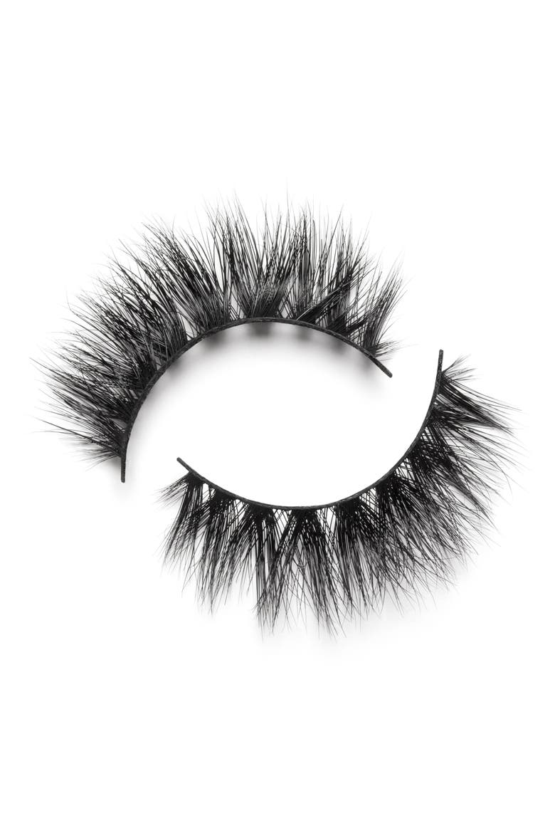Mykonos 3D Mink False Lashes, Alternate, color, NO COLOR