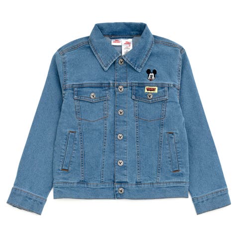 Mickey Mouse Denim Jacket Overalls and Pants