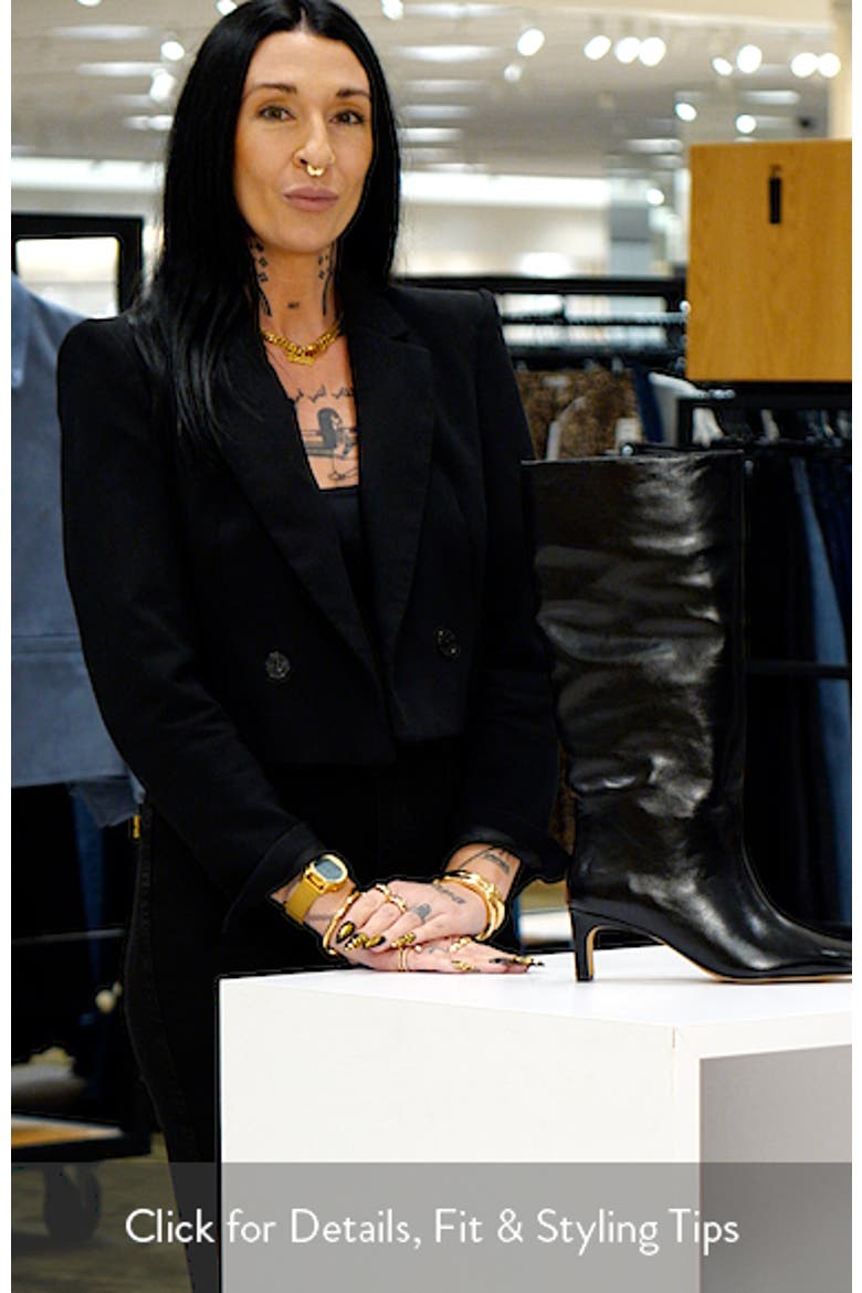 Jendi Leather Knee High Boot video