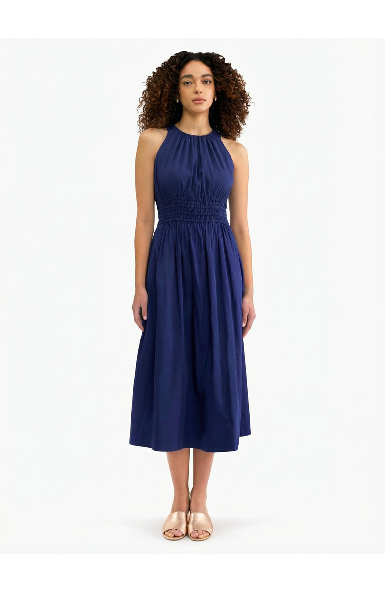 Rebecca Taylor Emelia Dress, Main, color, Blue Sapphire