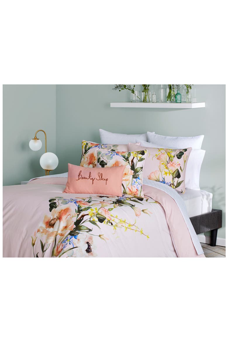 Elegant Comforter & Sham Set, Alternate, color, PINK