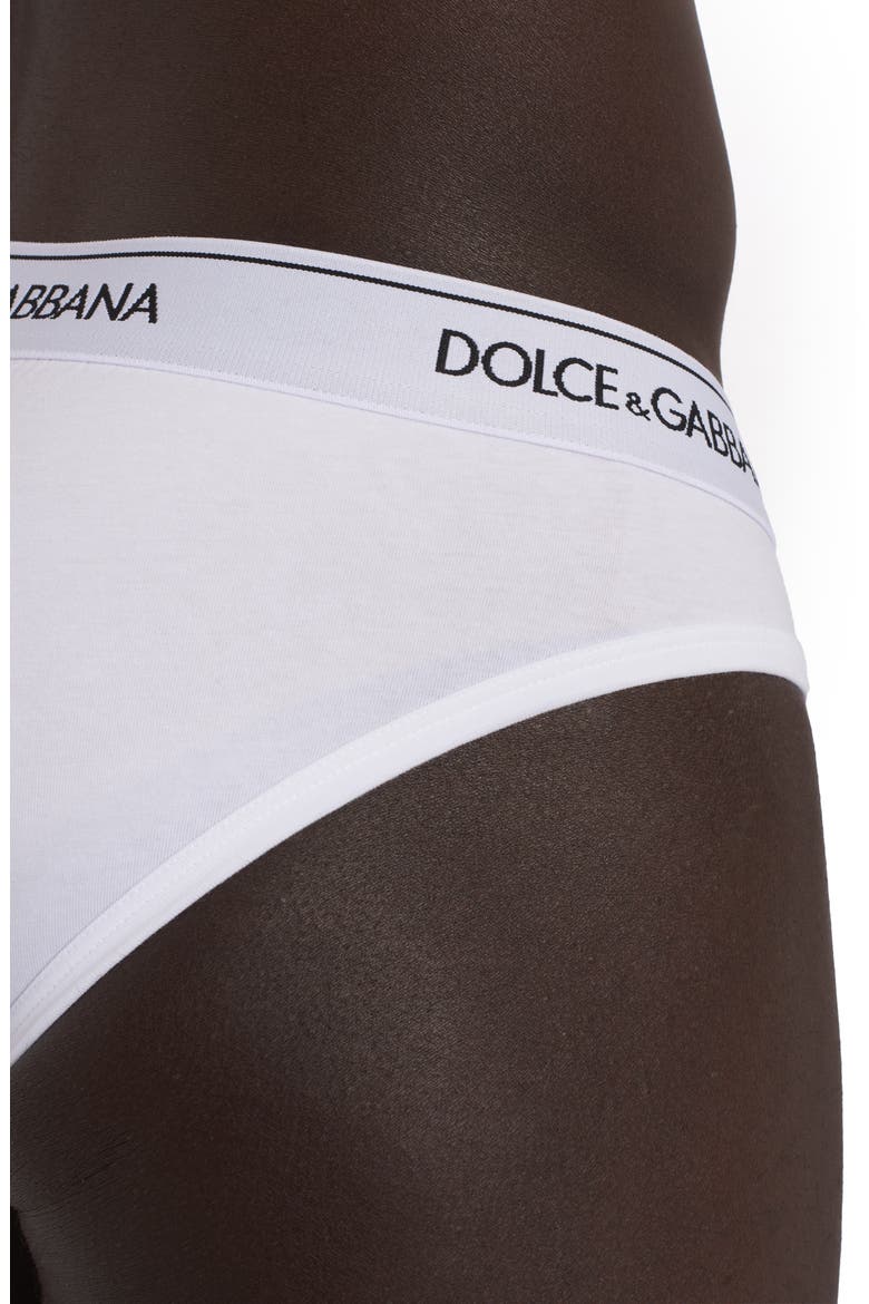 2-Pack Logo Waist Briefs, Alternate, color, WHITE