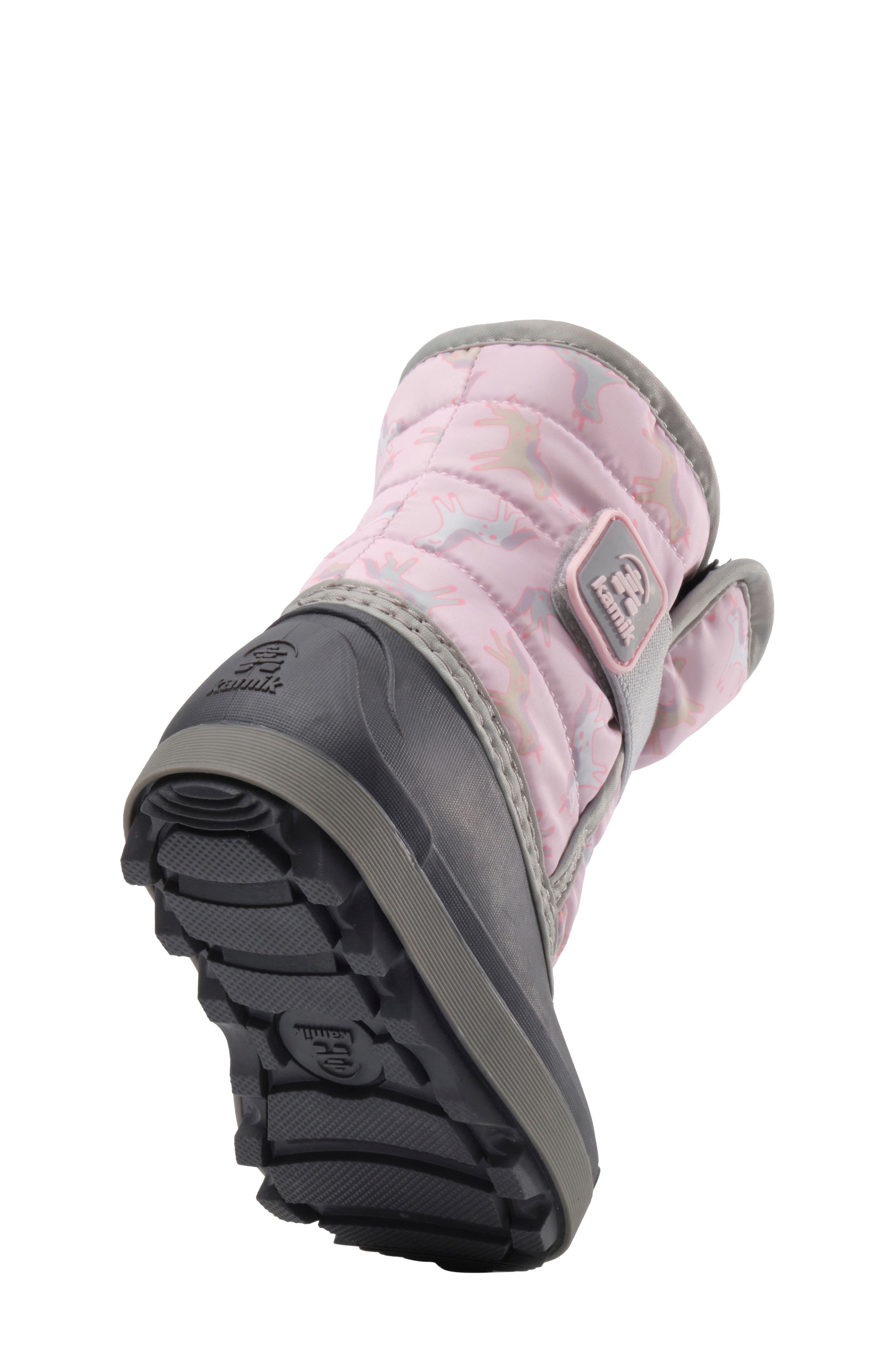 Kids' Snowbug 7 Waterproof Faux Fur Lined Boot, Alternate, color, LIGHT PINK