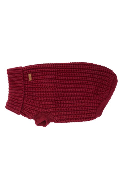 Saltburn Ribbed Dog Sweater