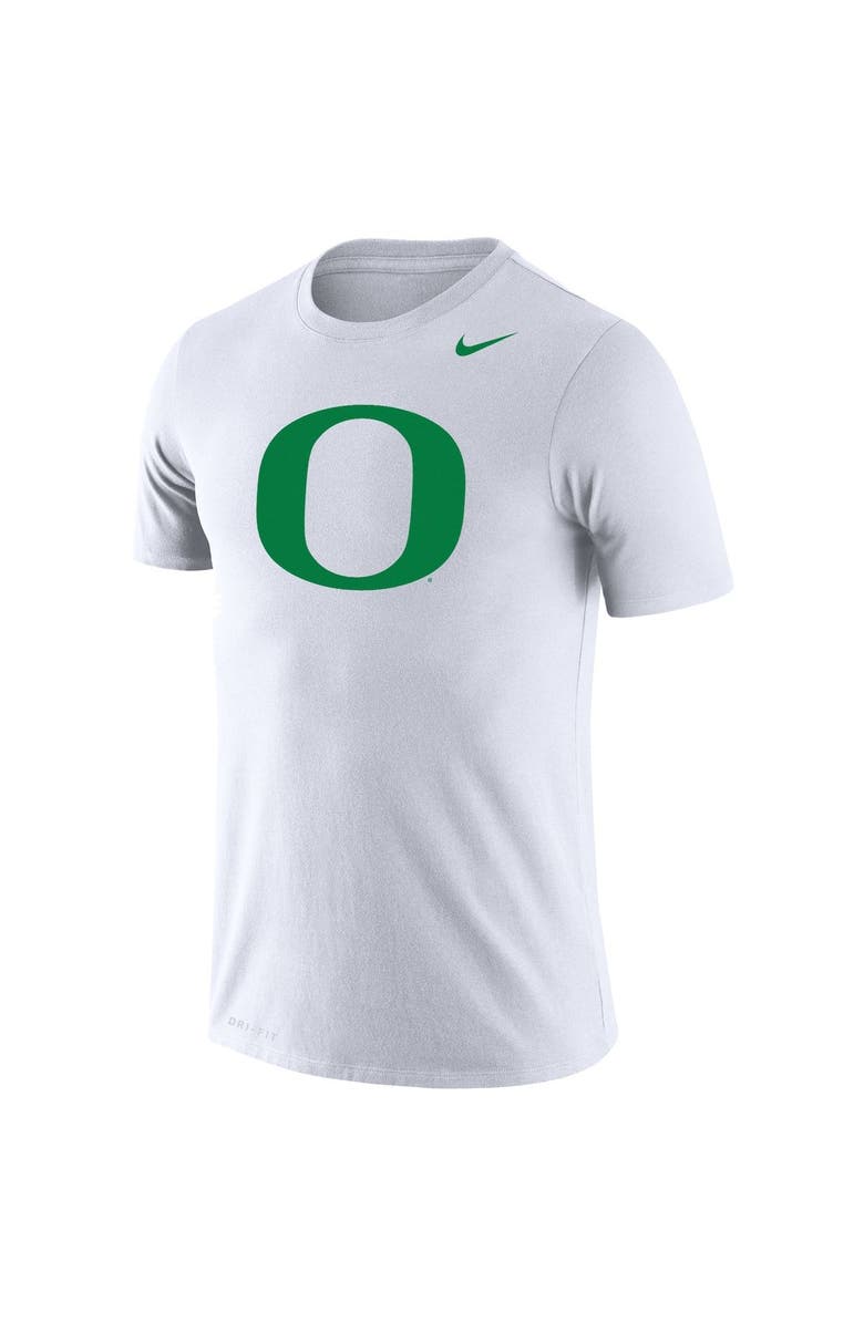 Nike Men's Nike White Oregon Ducks School Logo Legend Performance T-Shirt, Alternate, color, 