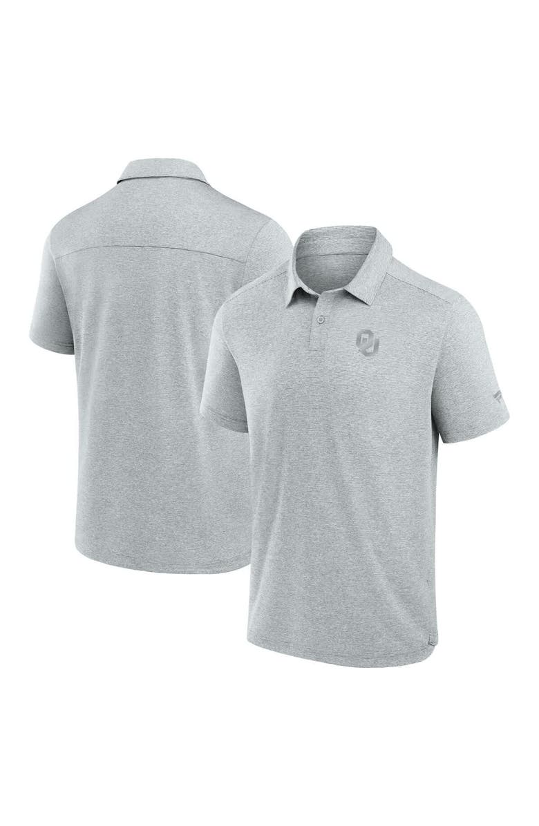 FANATICS Men's Fanatics Gray Oklahoma Sooners Performance Polo, Alternate, color, Gray