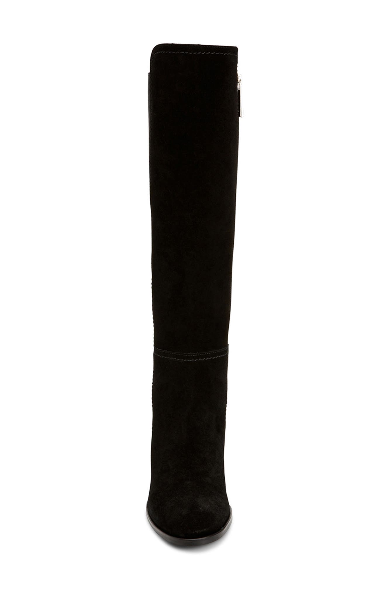 Nova Water Resistant Knee High Boot, Alternate, color, BLACK