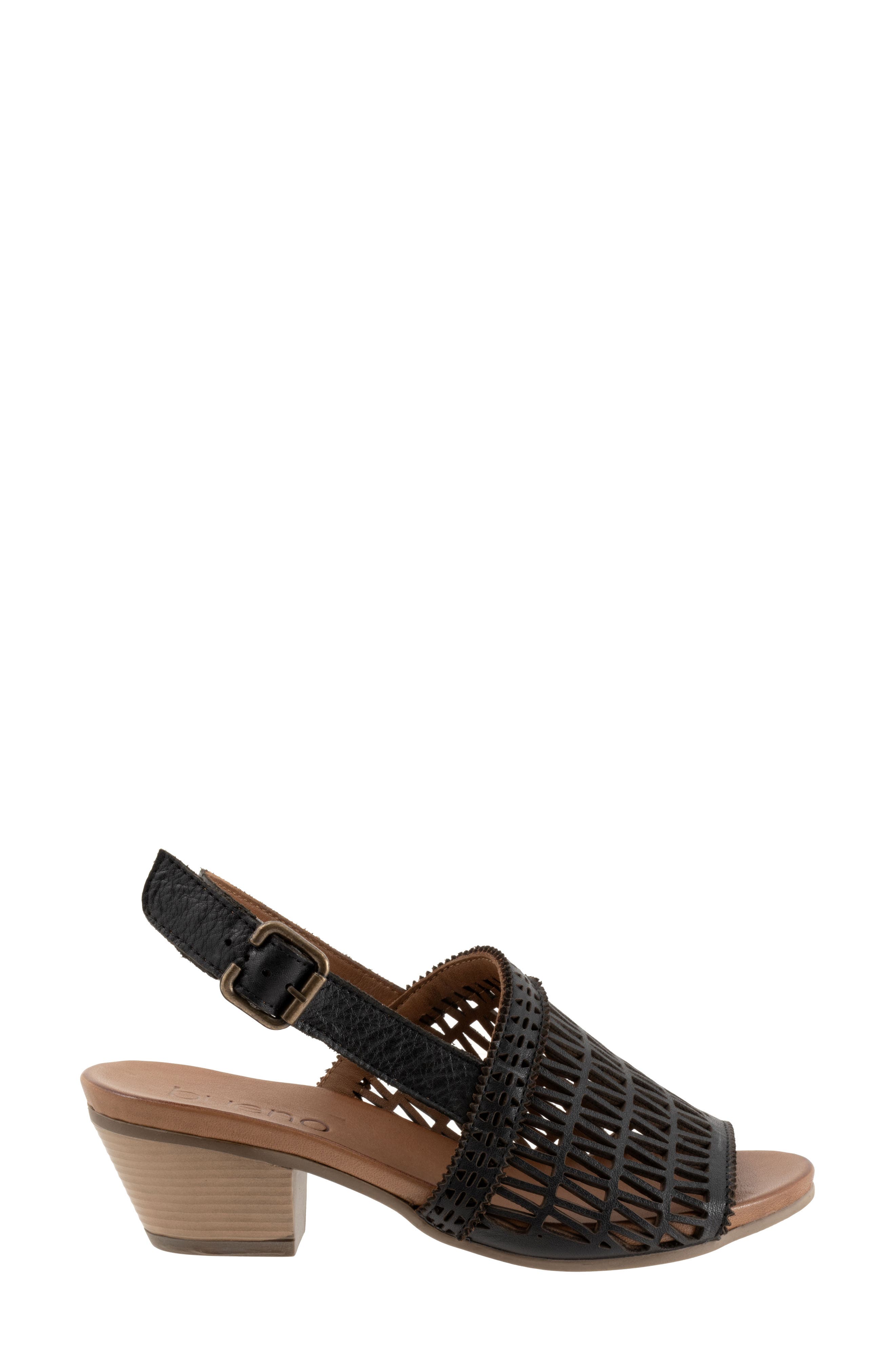 Bueno Lia Slingback Sandal, Alternate, color, Black