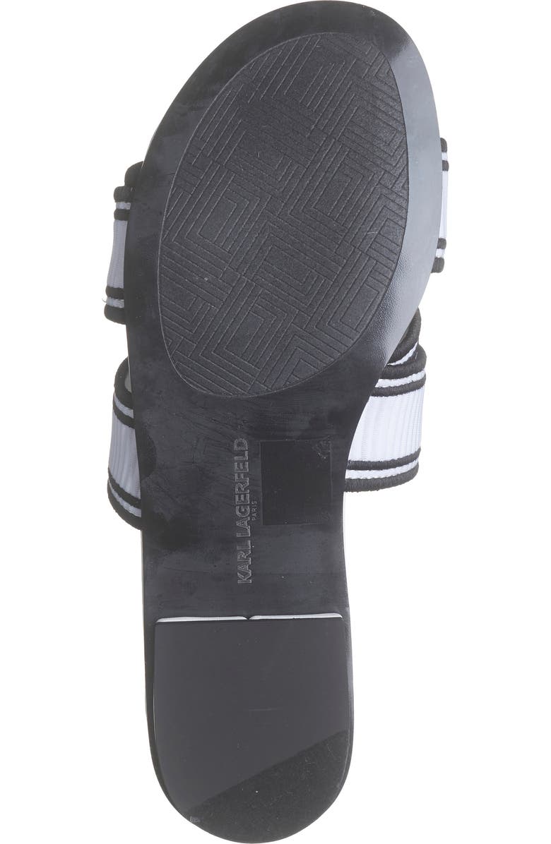 KARL LAGERFELD PARIS Caitlyn Slide Sandal, Alternate, color,