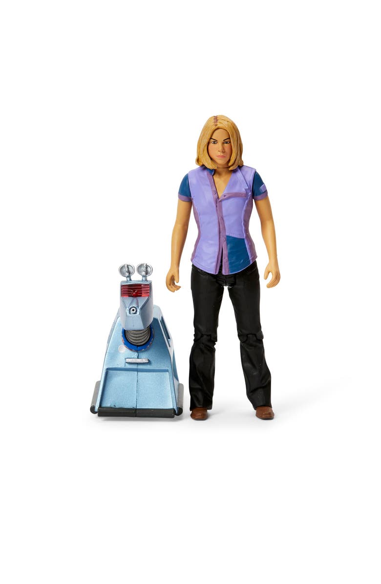 Toynk Doctor Who 5" Action Figure - Rose Tyler with K-9, Alternate, color, Multi-Color