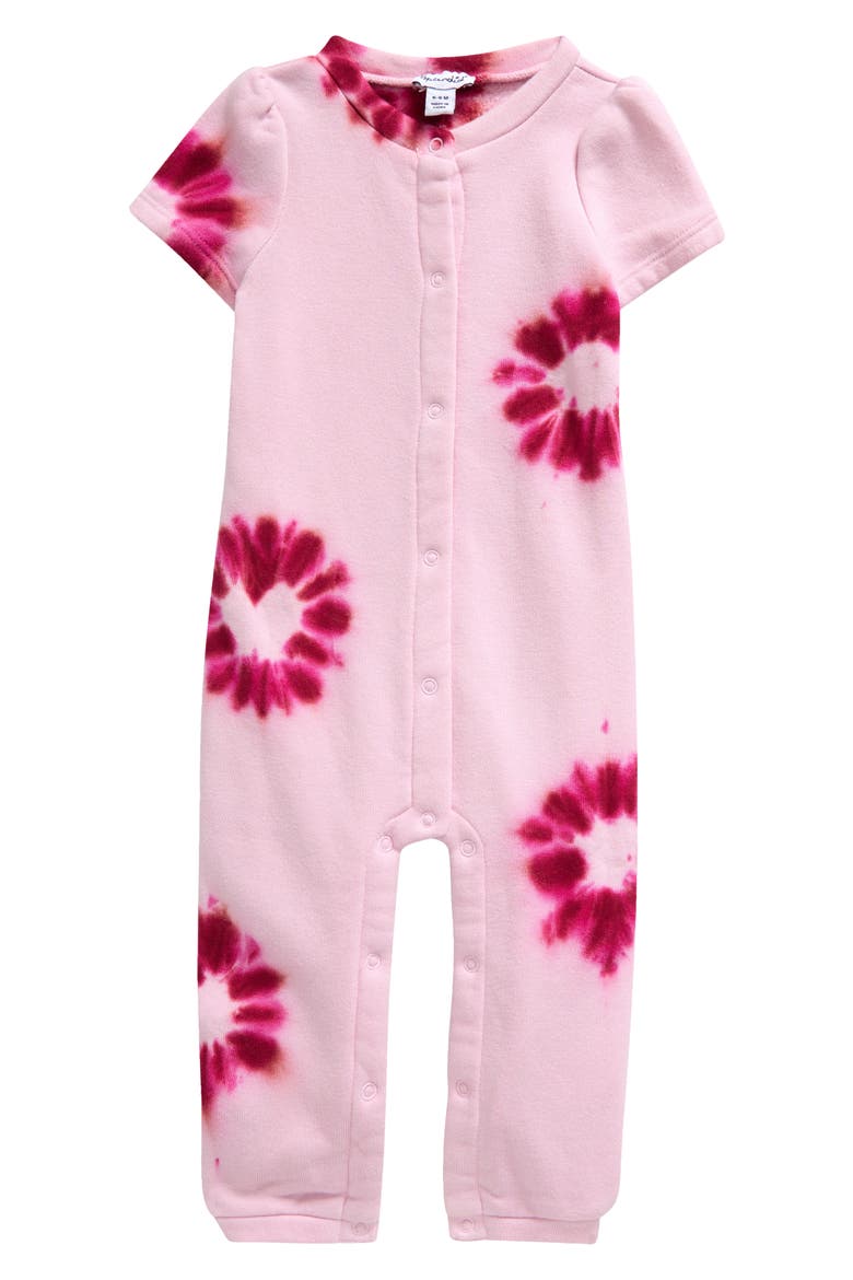 Bloom Tie Dye Romper, Main, color, BLOOM TIE DYE
