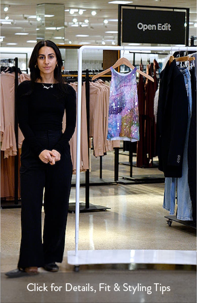 Sequin Sleeveless Top, sales video thumbnail