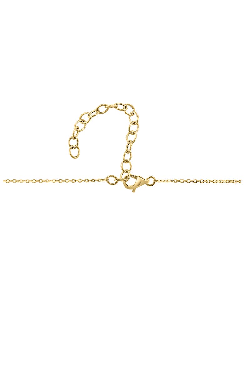 14K Yellow Gold ,Rhodolite,Pink Tourmaline Necklace, Alternate, color, Hematite and FW Blush Pearl