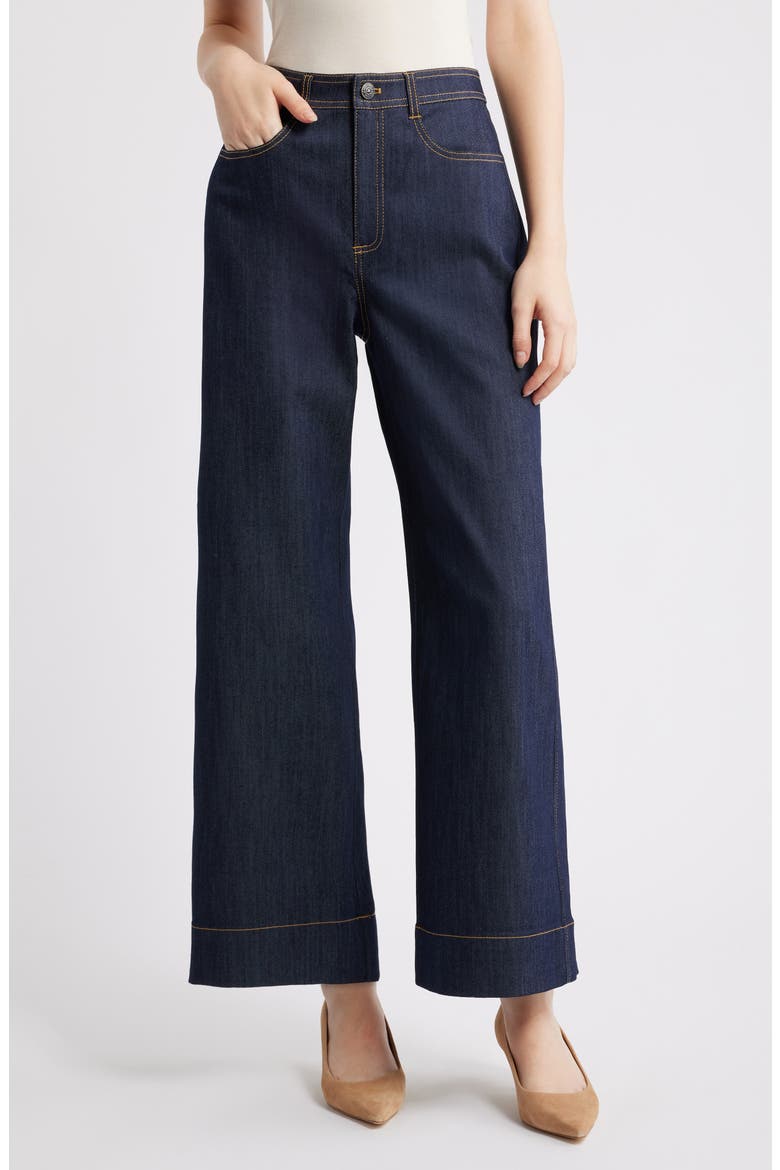 Betsy Wide Leg Jeans, Main, color, INDIGO