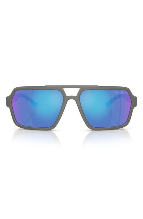 59mm Pilot Sunglasses