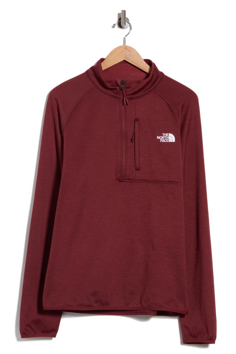 Canyonlands Quarter Zip Pullover, Alternate, color, SUMAC HEATHER