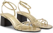 MANGO Ankle Strap Sandal
