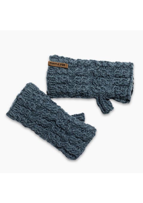 Mika Wool Fingerless Mittens