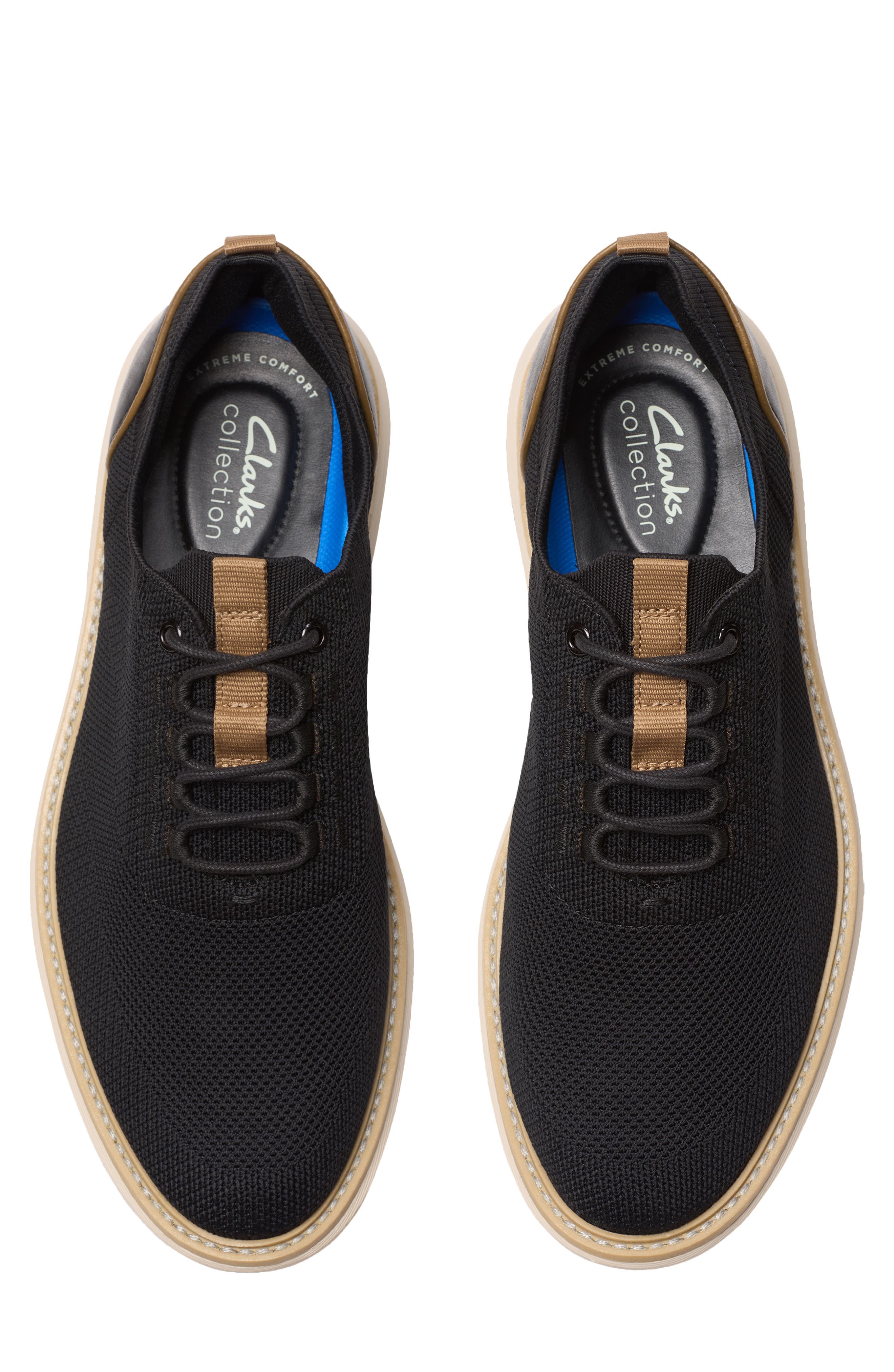 Clarks<sup>®</sup> Brantin Knit Sneaker, Alternate, color, 