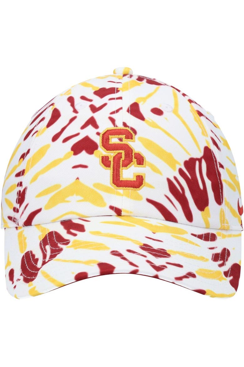 Men's Nike White USC Trojans Heritage 86 Festival Adjustable Hat, Alternate, color, White