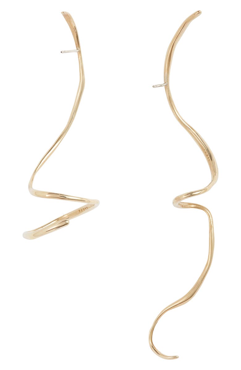 FARIS Boa Mismatched Earrings, Alternate, color, 