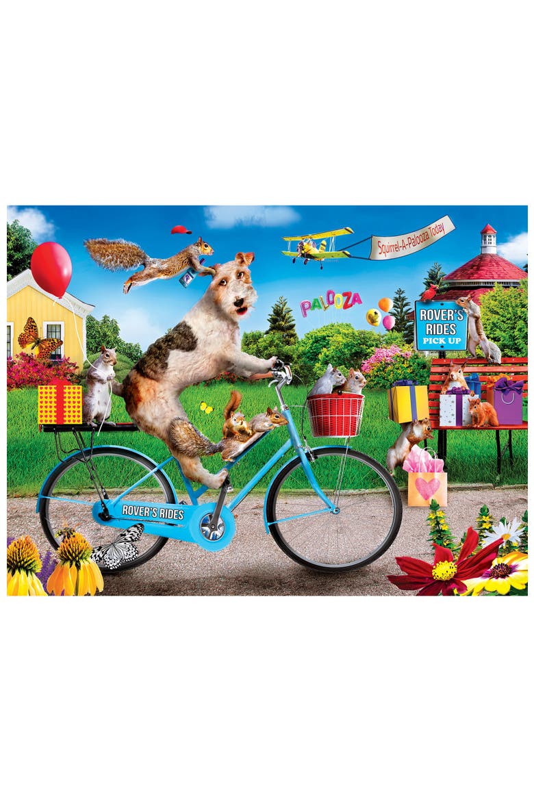 Rover Rides 300 Piece Jigsaw Puzzle, Alternate, color, Multicolor