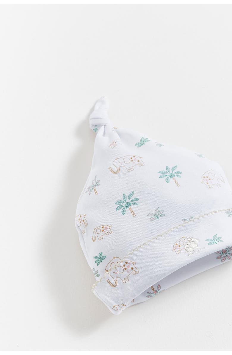 Babycottons Alfred Knot Beanie for Infant, Alternate, color, White