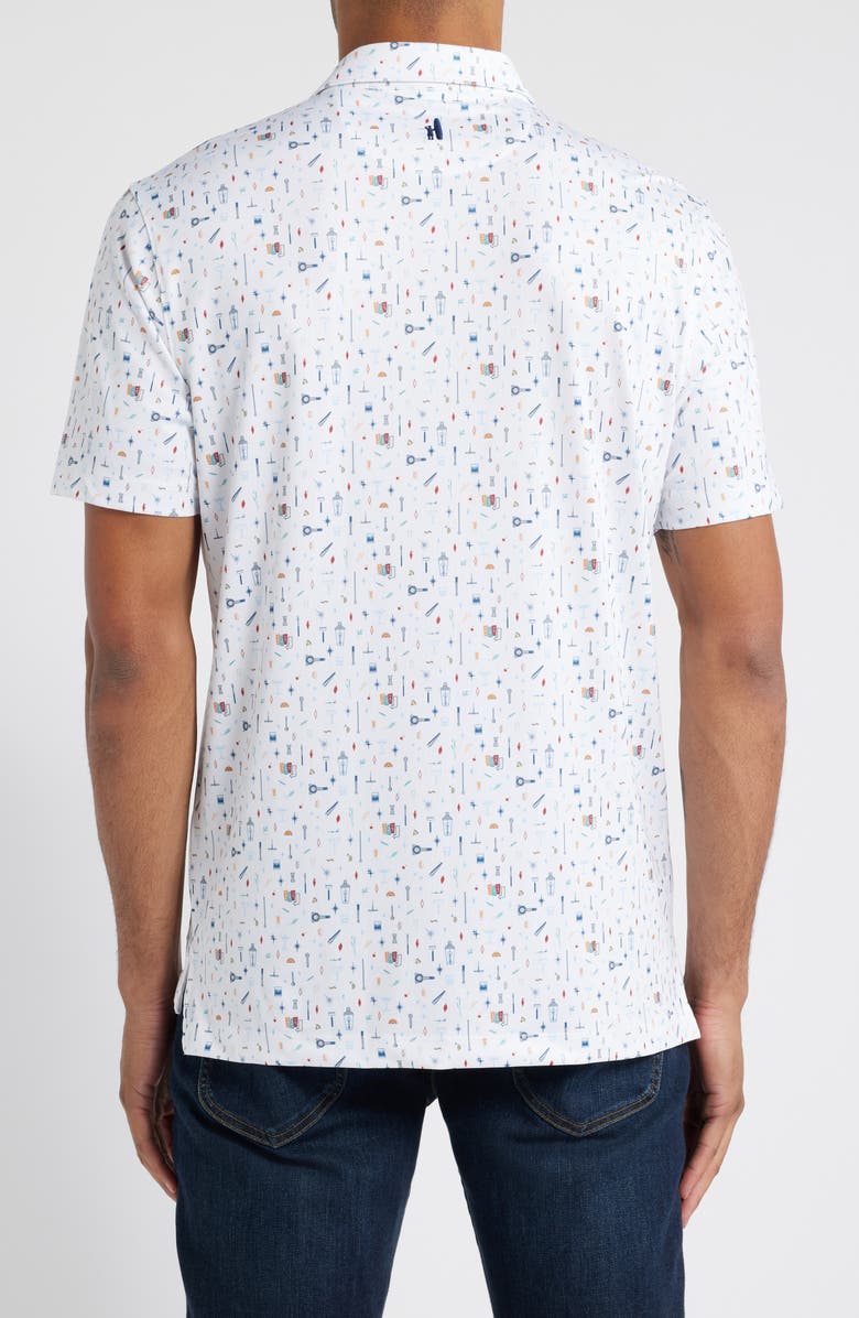 johnnie-O Bar Cart Libations Print PREP-FORMANCE Golf Polo, Alternate, color, 