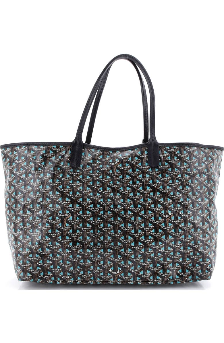 Pre-Owned Goyard Saint Louis Tote Claire Voie Coated Canvas PM, Main, color,