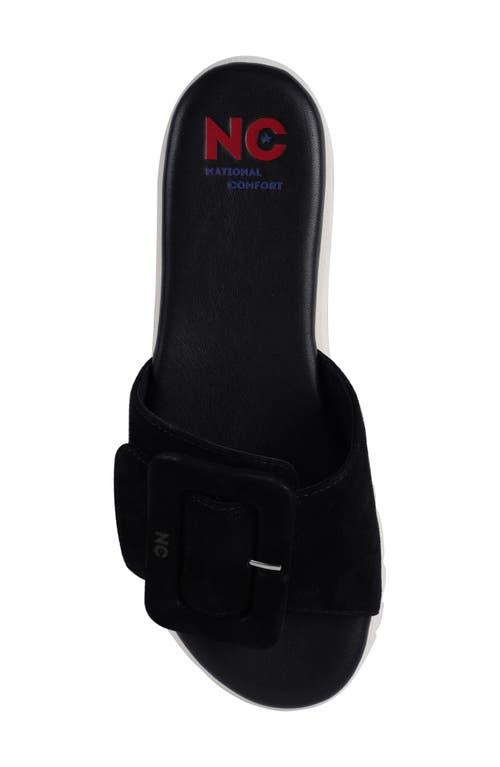 National Comfort Tail Platform Slide Sandal