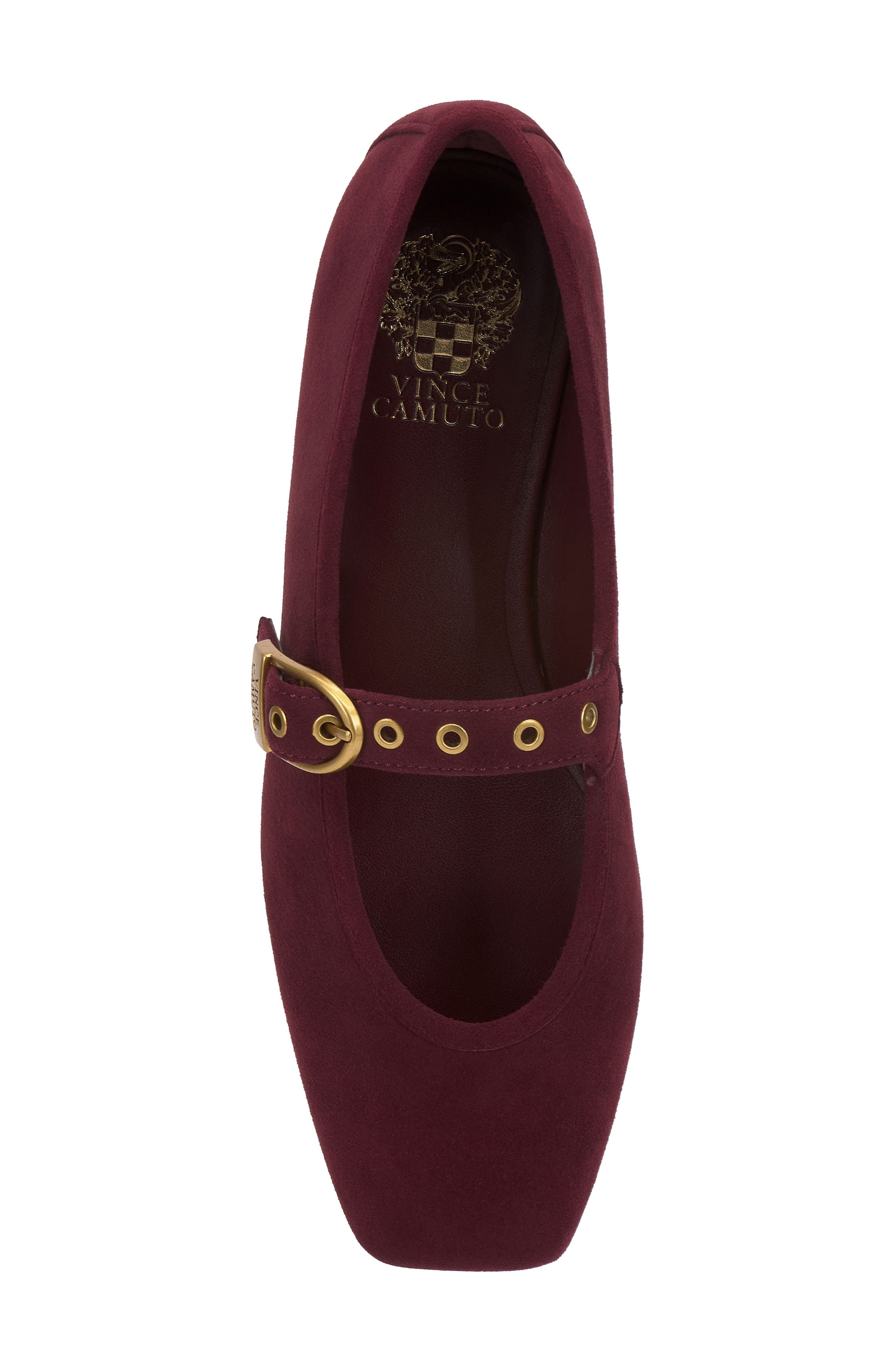 Vinica Square Toe Mary Jane Flat, Alternate, color, PETIT SIRAH