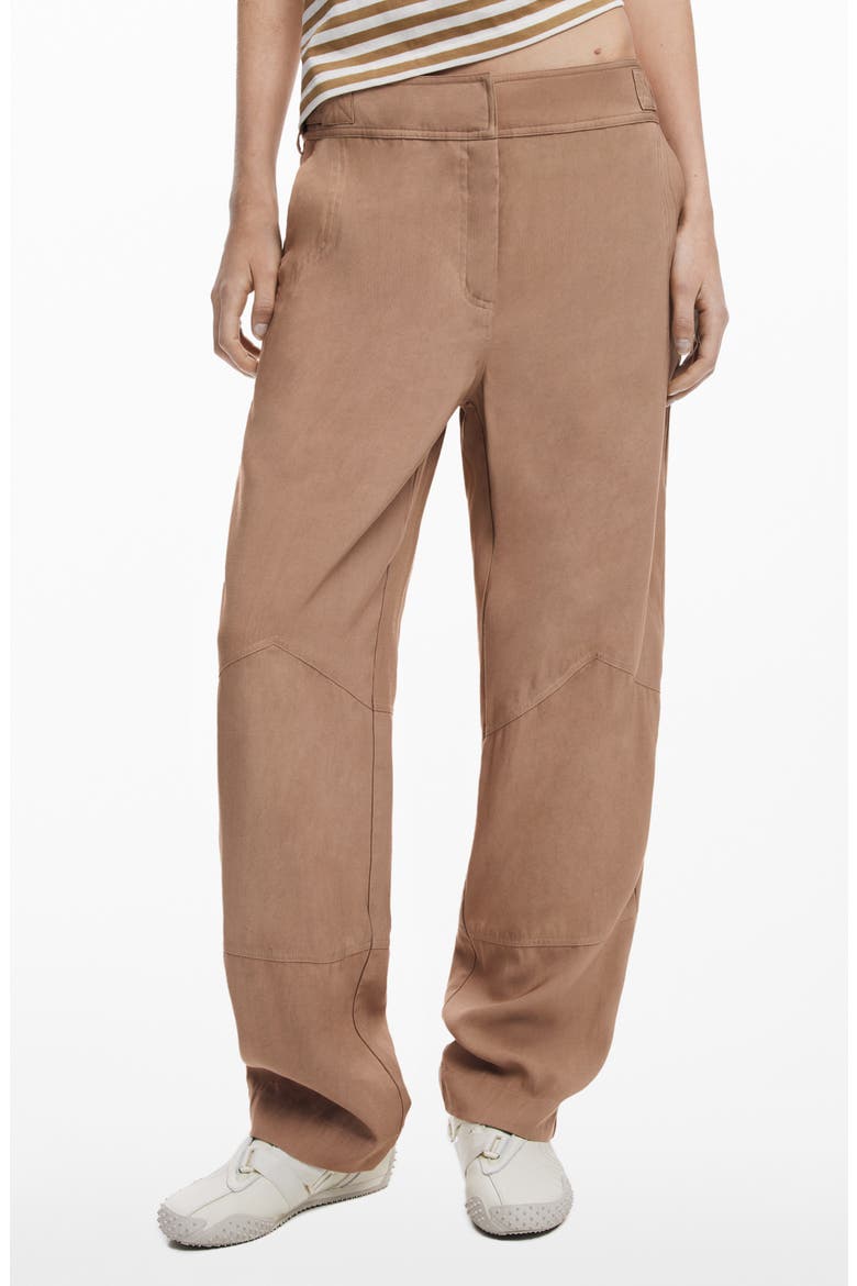 Utility Straight Leg Pants, Main, color, CAMEL