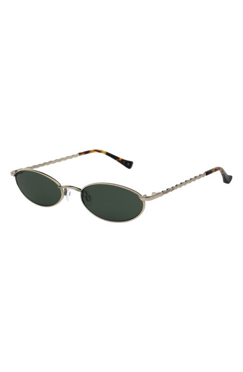 Florence By Mills 54mm Oval Sunglasses In Green