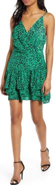 WAYF Tombly Ruffle Minidress