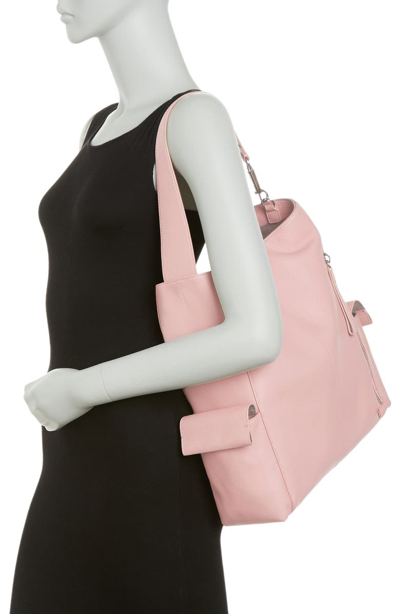 Vince Camuto Garri Leather Shoulder Hobo Bag, Alternate, color,