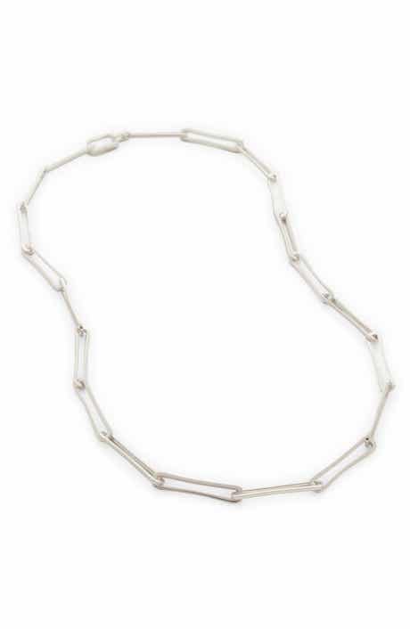 Monica Vinader Alta Long Link Necklace