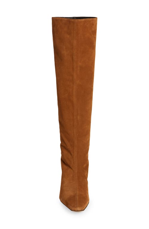 Staud Wally Knee High Boot In Brown