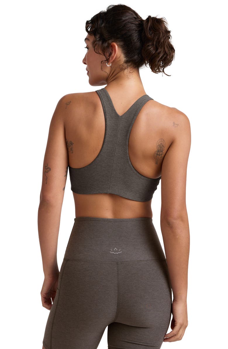 Beyond Yoga Refocus Sports Bra, Alternate, color, True Gray Heather
