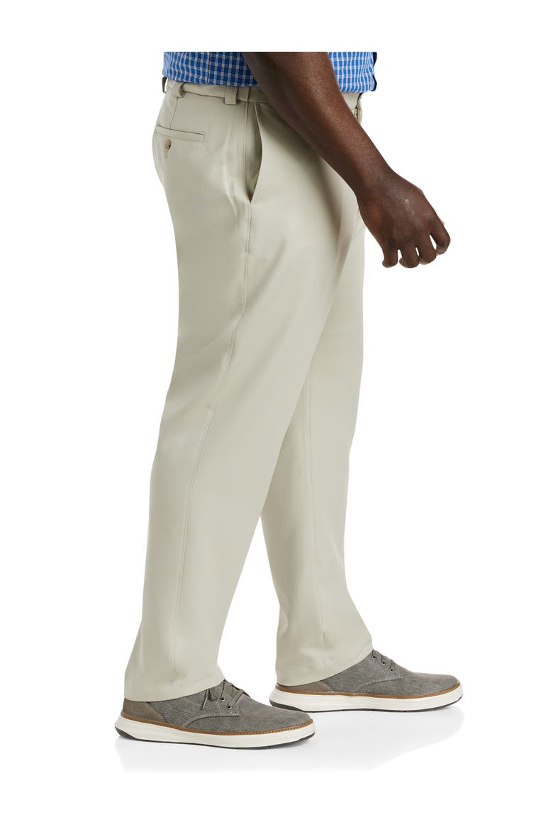 Microfiber Waist-Relaxer Pants, Alternate, color, NEW KHAKI