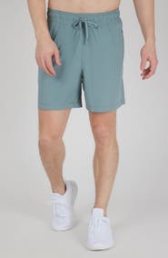 90 DEGREE BY REFLEX Stretch Tech Knit Active Shorts