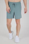 90 DEGREE BY REFLEX Stretch Tech Knit Active Shorts