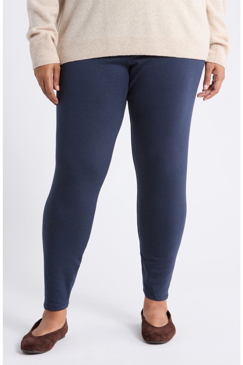 High Waist Ankle Leggings, Main, color, MARITIME