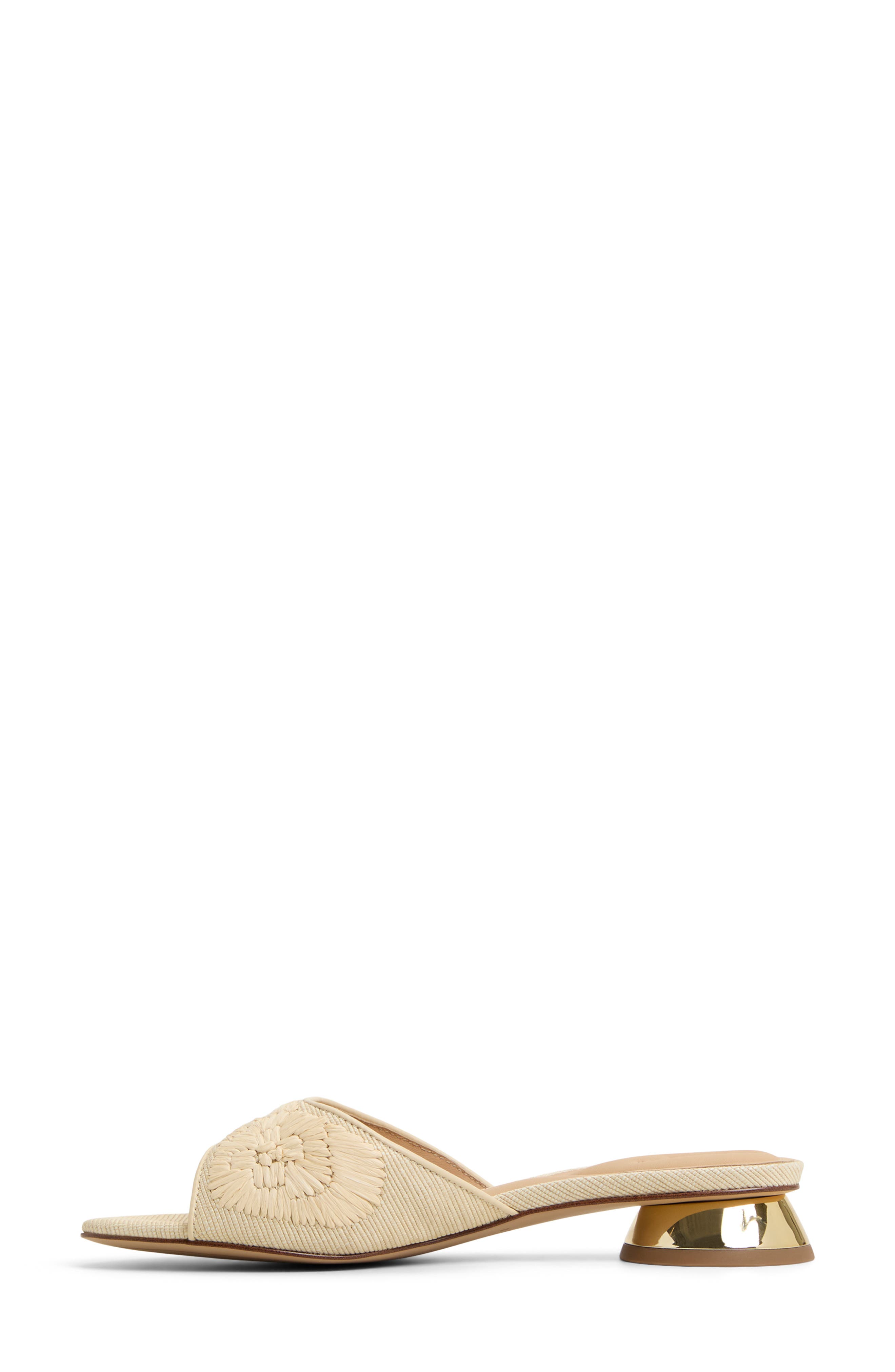 Ted Baker London Everly Slide Sandal, Alternate, color, Natural