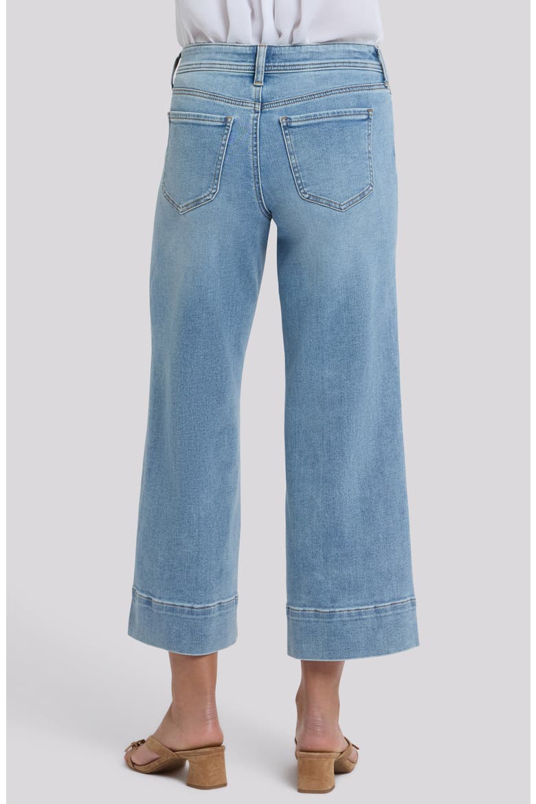 Teresa Seamed Ankle Wide Leg Jeans, Alternate, color, MIST SPRINGS