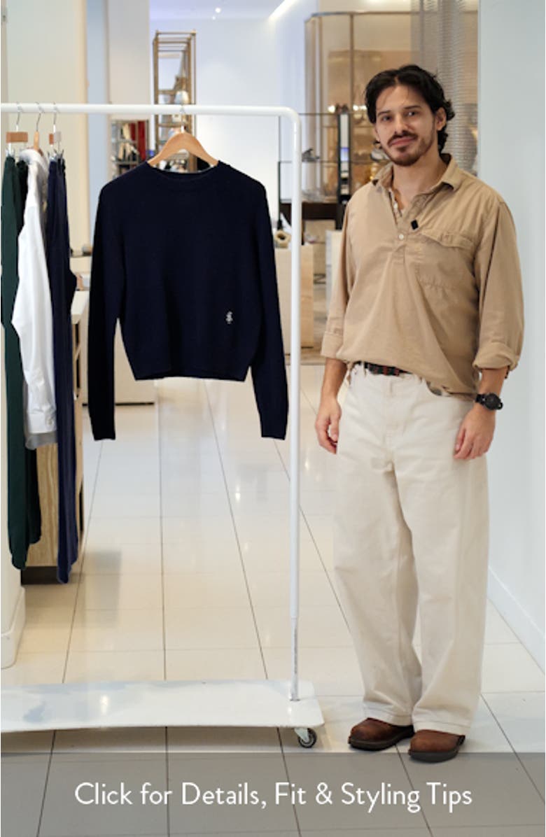 SRC Cashmere & Wool Crewneck Sweater, sales video thumbnail