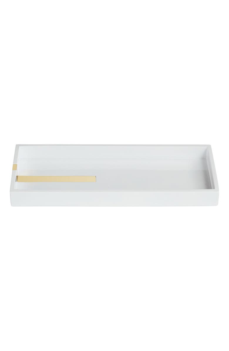 ROSELLI TRADING COMPANY Houston Street Soap Dish, Alternate, color, White