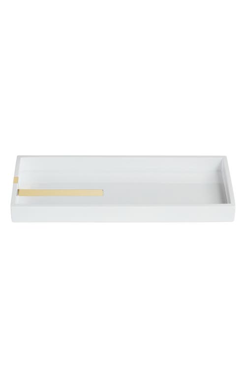 Roselli Trading Company Houston Street Soap Dish In White
