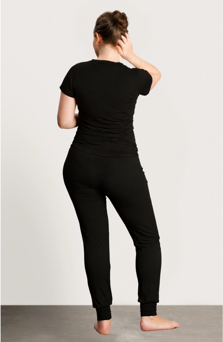 Nom Maternity The Maternity & Nursing Tee, Alternate, color, Black