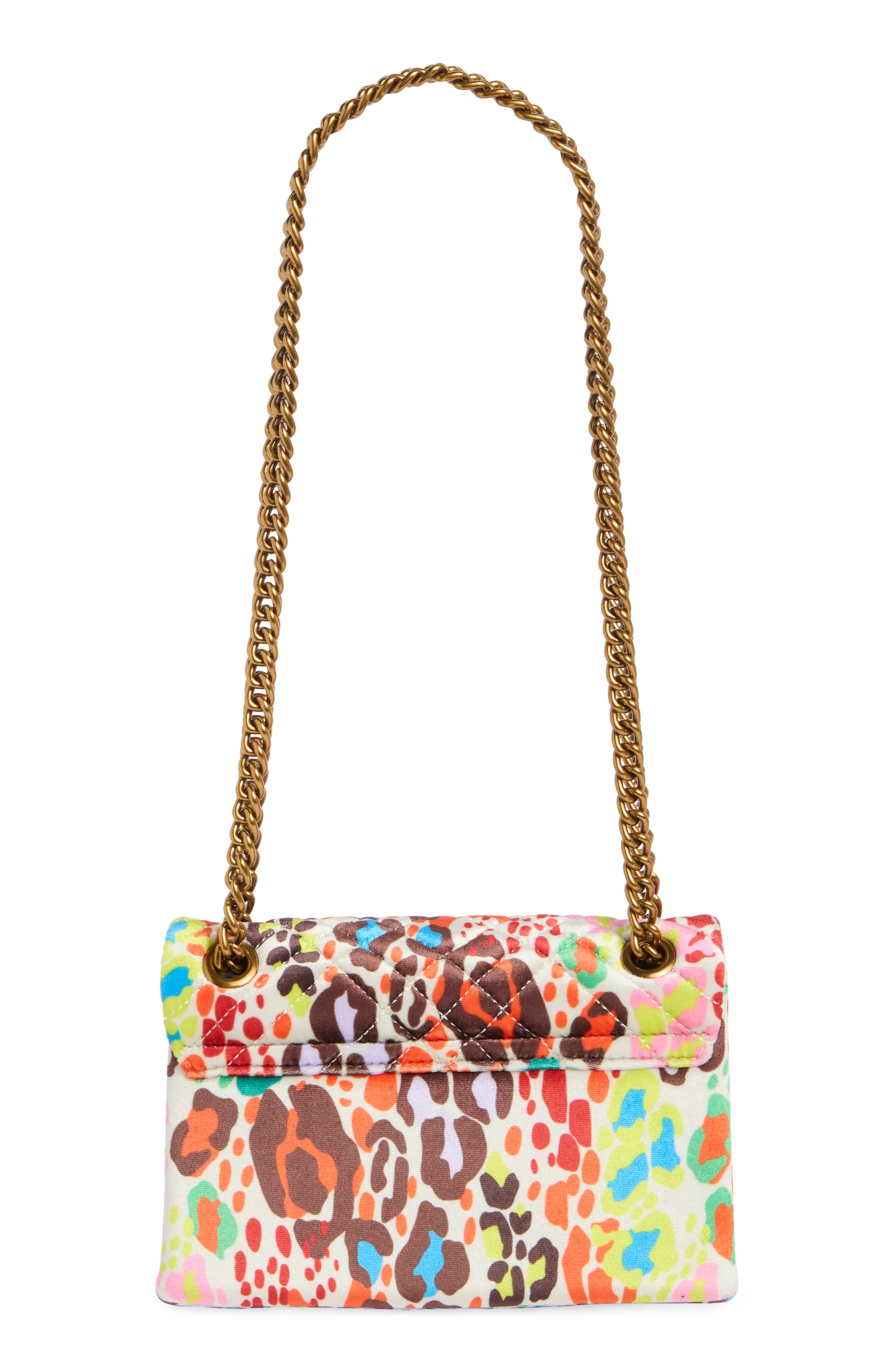 Kurt Geiger London Velvet Mini Brixton Crossbody Bag, Alternate, color, Open White