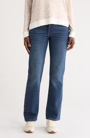 Lucky Brand Zoe High Waist Straight Leg Jeans